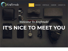 Tablet Screenshot of kraftmob.com